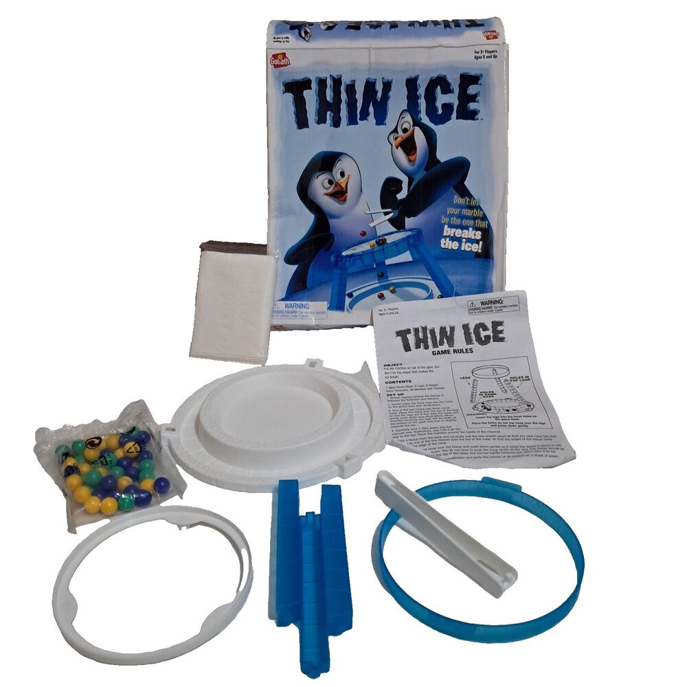 Thin Ice Game Goliath Don't Let Your Marble Be The One That Breaks The Ice